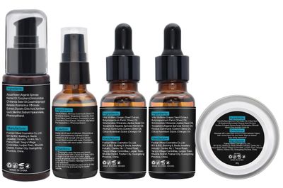 Beard Kit,Beard Grooming Kit w/Beard Wash/Shampoo,2 Packs Beard Oil,Beard Balm,Beard Wash,Brush,Comb,Scissor,Storage Bag,E-Book,Beard Care & Trimming Kit Gifts for Men Him