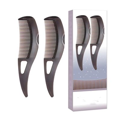 2 pcs xiangwenlan dandruff comb,Hollow Tooth Hairbrush for Scalp Massage, Reduce Scalp Itching/Oil, Dandruff brush with Skin Scraping Handle,Scalp Care Comb for Women and Men, Small,