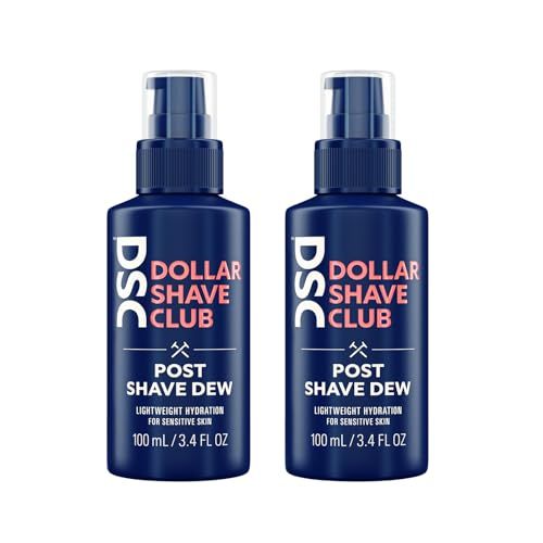 Dollar Shave Club | Post Shave Dew 3.4 ounce (2 Pack) | Moisturizing Shaving Gel for Sensitive Skin