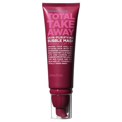 Formula 10.0.6 Total Take Away Skin-Purifying Bubble Mask (2.54 Fl. Oz.) Clay Bubble Mask that Lifts and Carries Away Impurities -Vegan, Paraben-Free, Dye-Free &amp; Cruelty-Free
