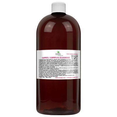 Dr Joe Lab Decyl Glucoside Natural Surfactant - Surfactants for Soap Making, Lauryl Glucoside, DIY Shower Gel, Skin Care, Body and Face Wash, Plant Derived, Natural - 32 Oz