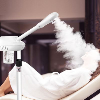 Chetunju Professional Facial Steamer for Ozone Humidifier Atomizer, Adjustable Height and Angle, Face Steamer Clean Skin Firming Pores and Moisturizing Suitable for a Beauty, Spa, at Home