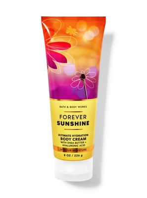Bath &amp; Body Works Ultimate Hydration Body Cream Gift Set For Women, 8 Fl Oz (Forever Sunshine)