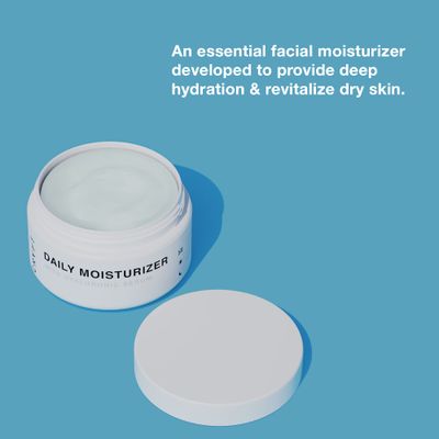 CRVFT Men's Daily Facial Moisturizer 1oz [AM/PM] | Long-Lasting Deep Hydration/Lock-In Moisture/Reduce Dryness | All Skin Types | with Hyaluronic Acid | Made in USA | Paraben &amp; Sulfate Free [Scented]
