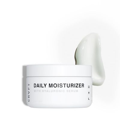 CRVFT Men&#39;s Daily Facial Moisturizer 1oz [AM/PM] | Long-Lasting Deep Hydration/Lock-In Moisture/Reduce Dryness | All Skin Types | with Hyaluronic Acid | Made in USA | Paraben &amp; Sulfate Free [Scented]