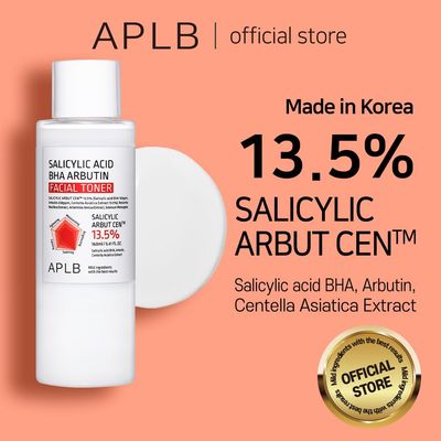 APLB Salicylic Acid BHA Arbutin Facial Toner | SALICYLIC ARBUT CEN 13.5% 5.41 FL.OZ/Korean Skincare, Acne &amp; Pore Care, Replenishing Moisture, Revitalize for Gentle and Improve Skin Texture
