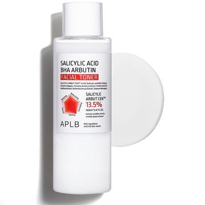 APLB Salicylic Acid BHA Arbutin Facial Toner | SALICYLIC ARBUT CEN 13.5% 5.41 FL.OZ/Korean Skincare, Acne &amp; Pore Care, Replenishing Moisture, Revitalize for Gentle and Improve Skin Texture