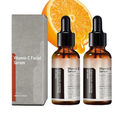 CARVENCHY Vitamin C Facial Serum Essence, Hydration,Skin Moisturized,30ml,1.01oz (2pcs)
