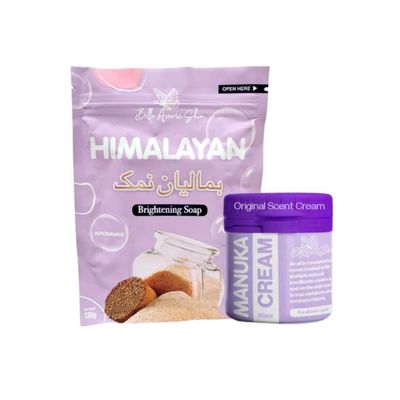 Bella Amore Skin Himalayan Soap &amp; Manuka Cream (Original Scent), 1 Count (Pack of 2)
