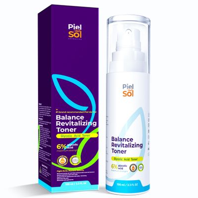 Alcohol-Free Facial Toner for Exfoliation, Intensive Hydration with Natural Antioxidants for Skin Regeneration, Ideal for All Skin Types, and Soothing & Revitalizing Face Toner 100ml.