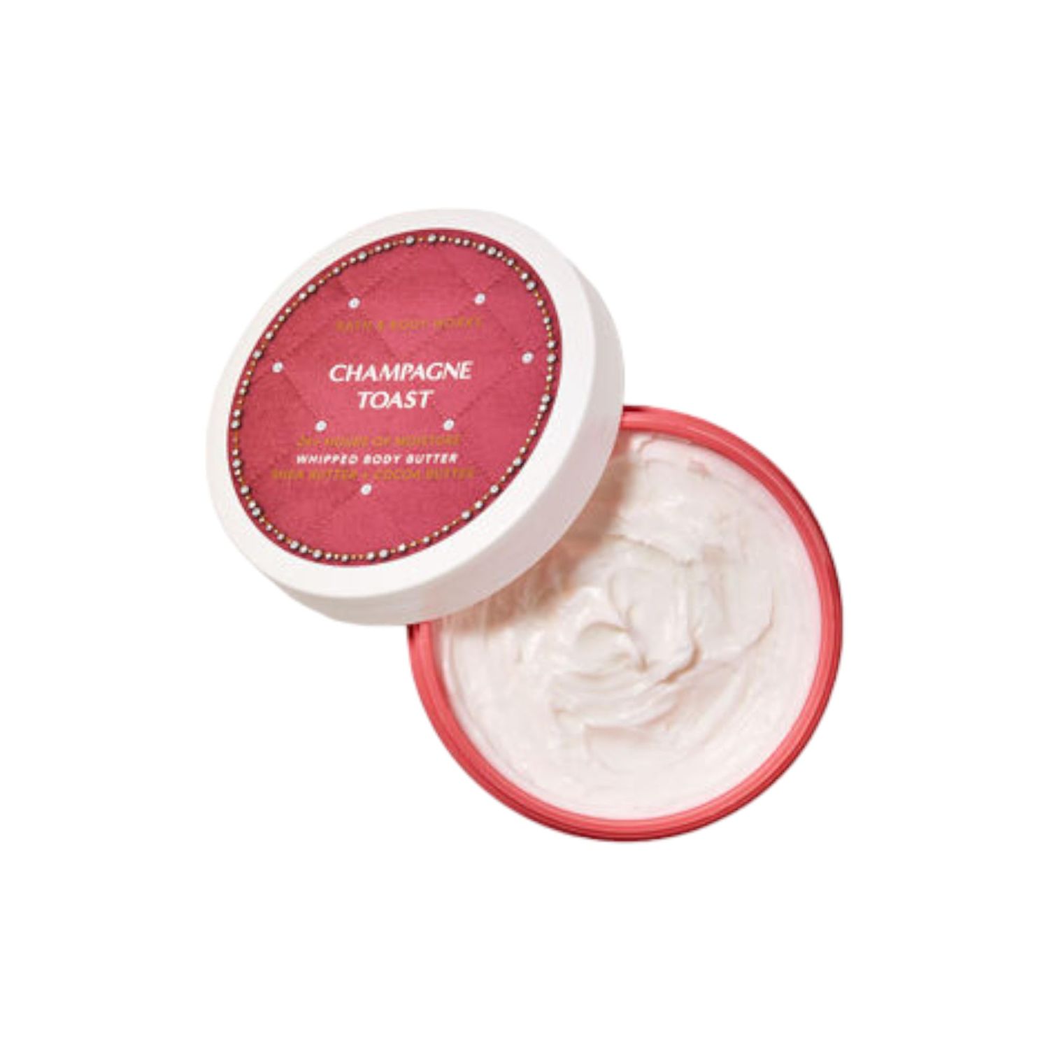 Bath and Body Works Body Care 24+ Hours Moisture Body Butter - w/Shea &amp; Coco Butter - 6.5 oz (Champagne Toast)