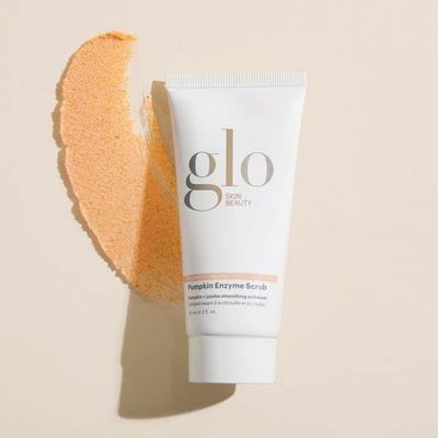 Glo Skin Beauty Pumpkin Enzyme Scrub | Multi-Functional Skin Polisher, Gently Sloughs Away Dull Surface Cells