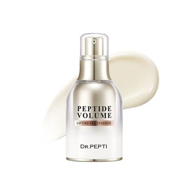 DR.PEPTI Peptide Volume Lifting Pro Essence | Hyaluronic Acid Face Serum for Glowing Skin | Korean Skincare Essence Collagen Serum for Face | K Beauty Hydrating Serum Facial Essence 1.01 fl oz