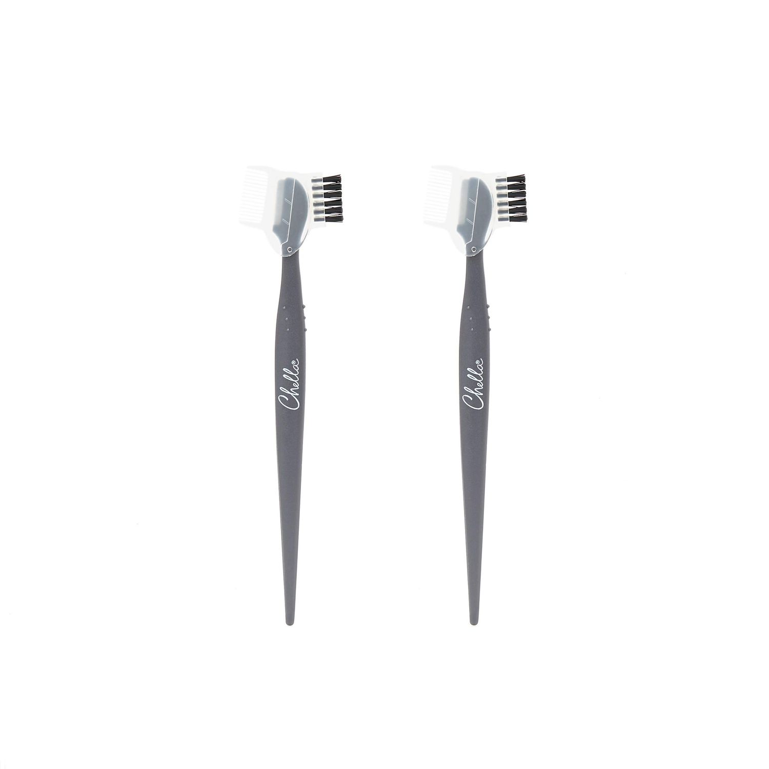 Chella Eyebrow Razor, Brow Razor with Eyebrow Brush and Comb, Pack of 2