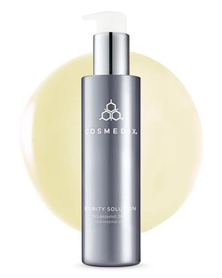 COSMEDIX Cleansing Oil for Face - Purity Solution, Nourishing Deep Cleansing Oil - Makeup Remover &amp; Oil Cleanser for Face Gently Removes Dirt - Argan Oil Facial Wash for Soft &amp; Hydrated Skin