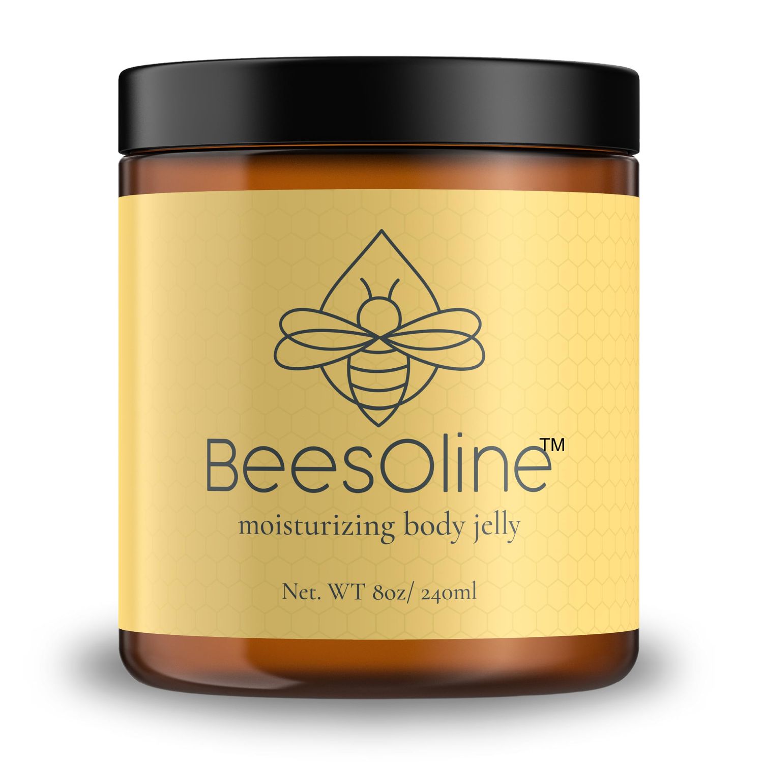 BeesOline Multi-Purpose Natural &amp; Organic Moisturizer-PETROLEUM FREE, Soothes dry cracked itchy skin, protectant beeswax, promotes healing, reduces stretch marks, tattoo aftercare,1-8oz jar