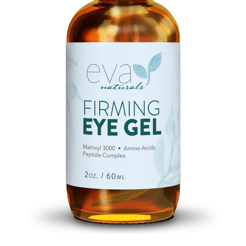 Anti-Aging Eye Gel - Luxurious Hydrating Under Eye Cream For Dark Circles and Puffiness, Bags, Crows Feet, Wrinkles - With Hyaluronic Acid &amp; Skin-Firming Peptides Eye Serum (2 oz.)