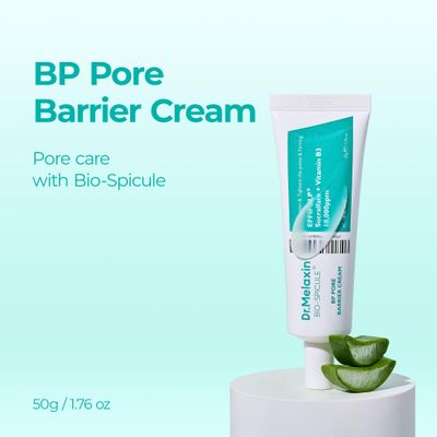 Dr.Melaxin BP Barrier Cream 50g, 1.76 oz. | Bio spicule Stimulating Pore Roots, Pore Tightening, Provision of skin elasticity