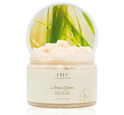 FarmHouse Fresh Citrus Grass Fine Sea Salt Body Polish