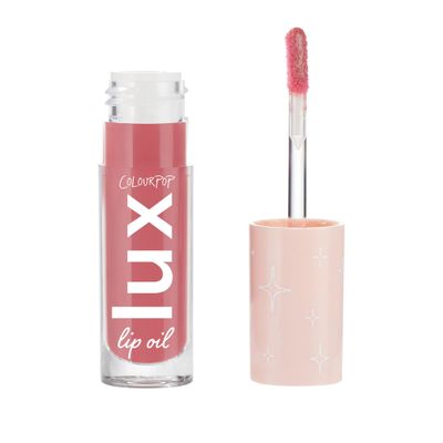 ColourPop Lux Lip Oil - Hydrating, Sheer Tinted Lip Oil Formulated with Antioxidant-Rich Chamomile Extract &amp; Calendula Oil - Non-Greasy, Nourishing Pink Lip Oil - Bengal (0.16 oz)