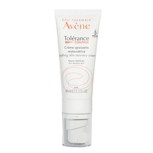 Eau Thermale Avne - Tolerance Control Soothing Skin Recovery Cream - For Hypersensitive, Normal to Combination Skin - Sterile Hydrating Face Moisturizer - Vitamin C - 1.3 fl.oz. (Pack of 1)