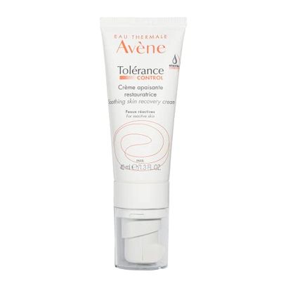 Eau Thermale Avne - Tolerance Control Soothing Skin Recovery Cream - For Hypersensitive, Normal to Combination Skin - Sterile Hydrating Face Moisturizer - Vitamin C - 1.3 fl.oz. (Pack of 1)