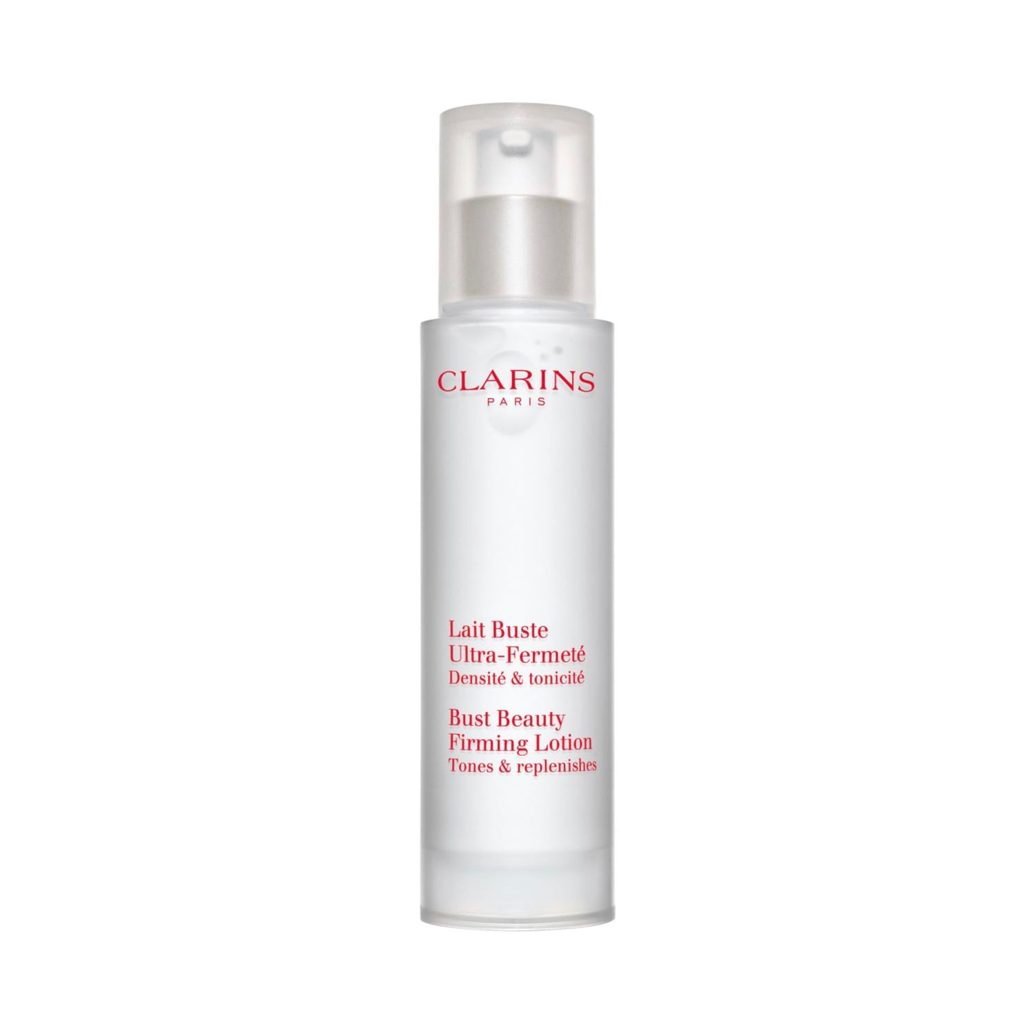 Clarins Bust Beauty Firming Lotion | Visibly Firms, Smoothes and Tones Skin on Bust and Dcollet | Hydrates and Softens | Lightweight and Fast Absorbing | All Skin Types | 1.7 Ounces
