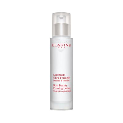 Clarins Bust Beauty Firming Lotion | Visibly Firms, Smoothes and Tones Skin on Bust and Dcollet | Hydrates and Softens | Lightweight and Fast Absorbing | All Skin Types | 1.7 Ounces