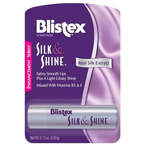 Blistex Silk &amp; Shine Lip Balm 0.13 Oz (Pack of 12)