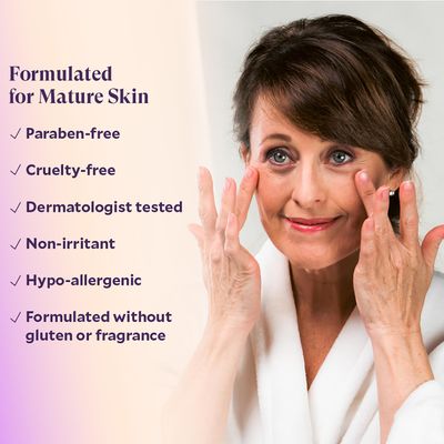FIRA Bakuchiol Firming Eye Cream - Designed Specifically For Mature Skin - Targets Wrinkles, Anti-Aging, Dark Spots, and Fine Lines - Hydrating and Rejuvenating Formula - 15 ML / 0.5 FL. OZ.