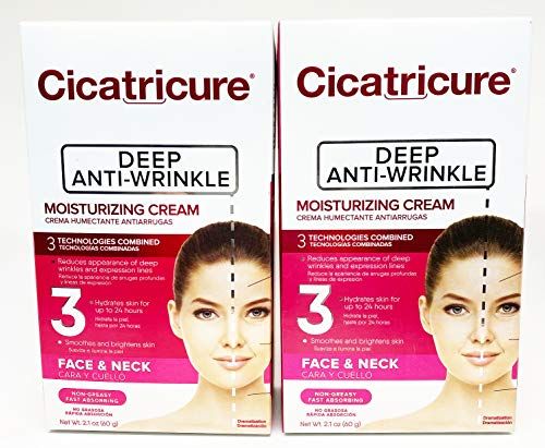 Cicatricure Crema Anti-Wrinkle Face Cream 2.10 oz (Pack of 2)