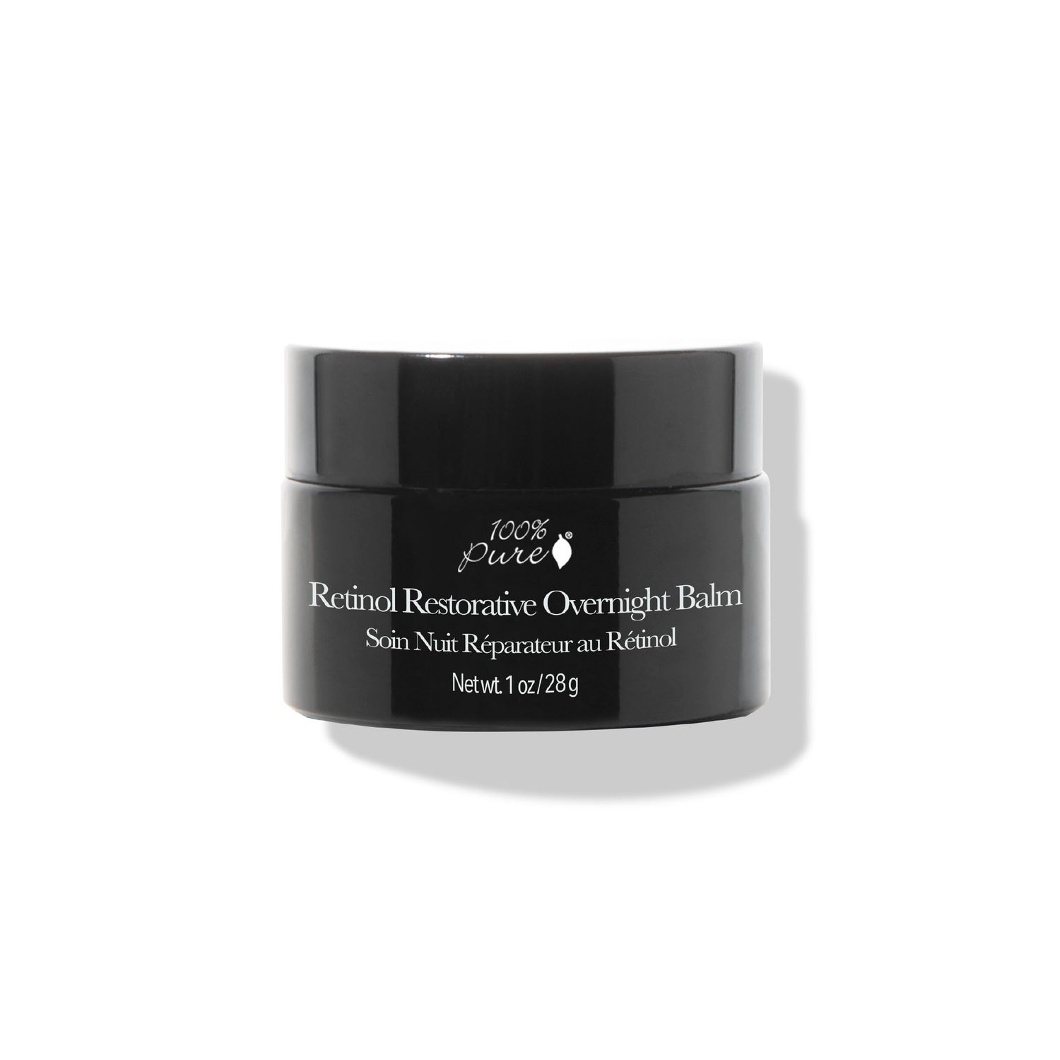 100% PURE Retinol Restorative Balm Potent Anti-Aging Facial Night Cream - Quench Thirsty Dry Skin Overnight Moisturizing Face Hydration &amp; Skincare for Baby Soft, Even Skin Tone - Vegan - 1 oz