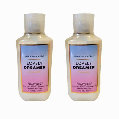 Bath &amp; Body Works Daily Nourishing Body Lotion, Set of 2, 8oz Each (Lovely Dreamer)