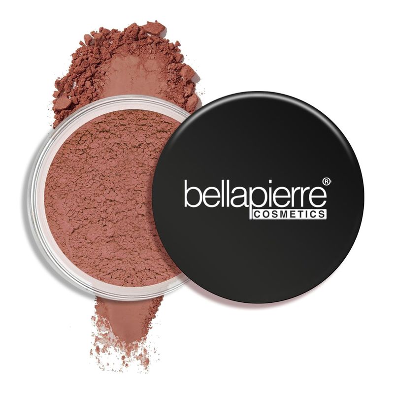 bellapierre Mineral Blush | Warm Dewy Complexion | Non-Toxic &amp; Paraben Free | Hypoallergenic | Loose Powder - 0.3-Ounce - Amaretto