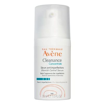 Eau Thermale Avne - Cleanance Concentrate Blemish Control Serum - Minimizes Appearance of Blemishes &amp; Non-comedogenic - Long Lasting Results - Airless Pump, 1 fl.oz.