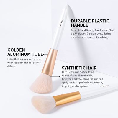DUcare Foundation Brush Kabuki Makeup Tools Blending Brushes for Face Liquid Cream Powder - Buffing and Stippling &amp; Concealer