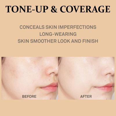 COSNORI Your Skin Dress Tone up Base - Conceal Pores &amp; Blemish - Tone Correcting Makeup Base with Niacinamide - K Beauty - Porcelain Color for Cool &amp; Warm Tone, 1.69 fl.oz