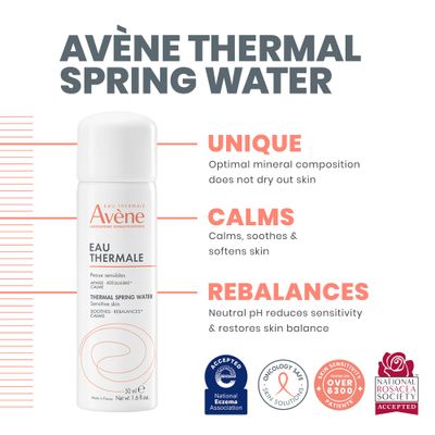 Eau Thermale Avne Hypersensitive Skin Starter Kit, Complete Hypersensitive Skin Care Routine, Cream, Cleanser, and Spray