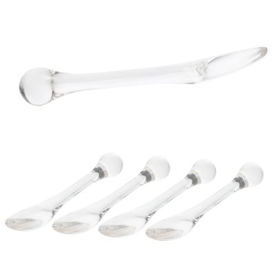 Beatifufu 5pcs Eye Cream Massage Tool The Wand Company Beauty Scoop for Facial Eye Cream Applicator Roller Under Eye Bags Metal Scraper Zinc Alloy Eye Cream Applicator Roller Stick Printable
