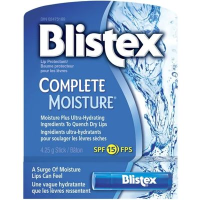 Blistex Complete Moisture, .15-Ounce Tubes (Pack of 3)