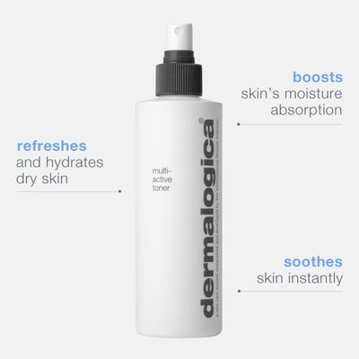 Dermalogica Multi-Active Toner, Facial Spray for Hydrating, Calming, Refreshing - Help Condition Skin and Prepare for Moisture Absorption - 8.4 FL OZ