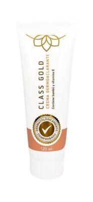 Dermoaclarante Crema Tamao Grande Class Gold Cosmetics Body Cream,Natural Skin Cream with Vitamin E 120 ml,4.05 Fl Oz (Pack of 1)