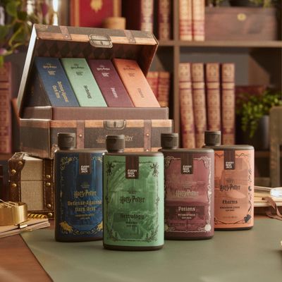 Every Man Jack Harry Potter Collectors Body Wash Gift Set - Includes 4 Body Washes with Clean Ingredients &amp; Hogwarts Inspired Scents - Forbidden Forest, Charms, Herbology, Potions