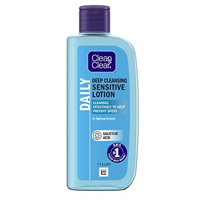 Clean &amp; Clear Deep Cleansing Lotion - Sensitive (200ml)