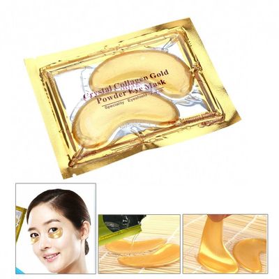 AICHUN BEAUTY 10/20/30/40/100 Pairs Crystal 24K Gold Powder Gel Collagen Eye Mask Sheet Patch, Anti Ageing, Remove Bags, Dark Circles &amp; Puffiness, Skincare, Anti Wrinkle, Moisturising (30)