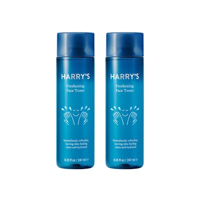 Harry&#39;s Freshening Face Toner | for Refreshed, Clean, Hydrated Skin | 8.35 Fl Oz, 2 Pack