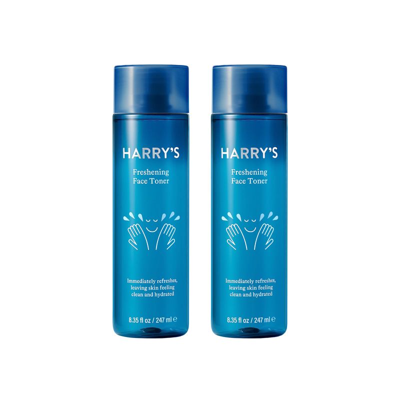 Harry&#39;s Freshening Face Toner | for Refreshed, Clean, Hydrated Skin | 8.35 Fl Oz, 2 Pack