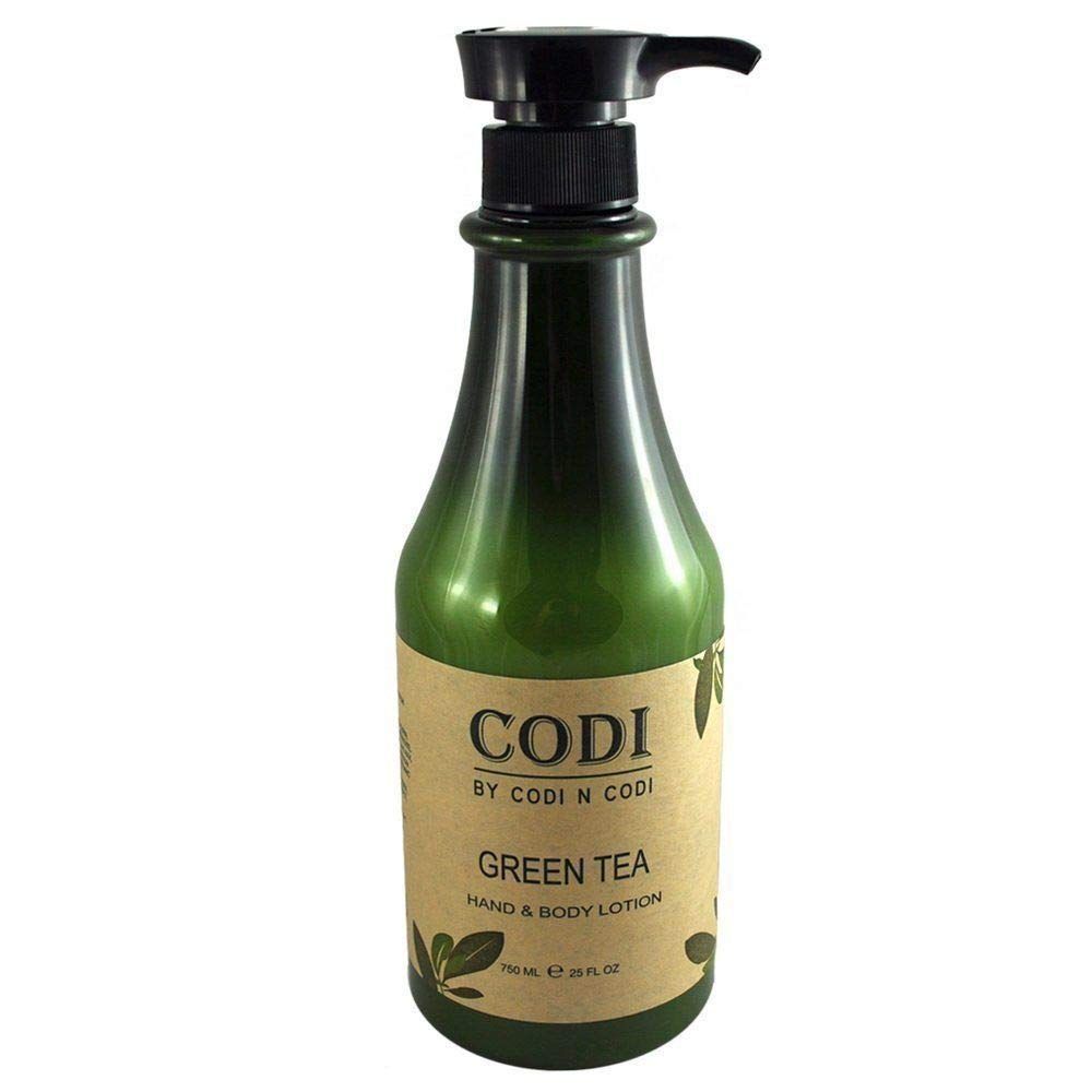 Codi Green Tea Hand &amp; Body Lotion 750ml/25oz (pack of 2)