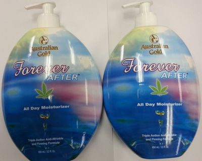 Australian Gold Lotions Hot New 2 Forever After Daily Moisturizer After Tan Tanning Lotion