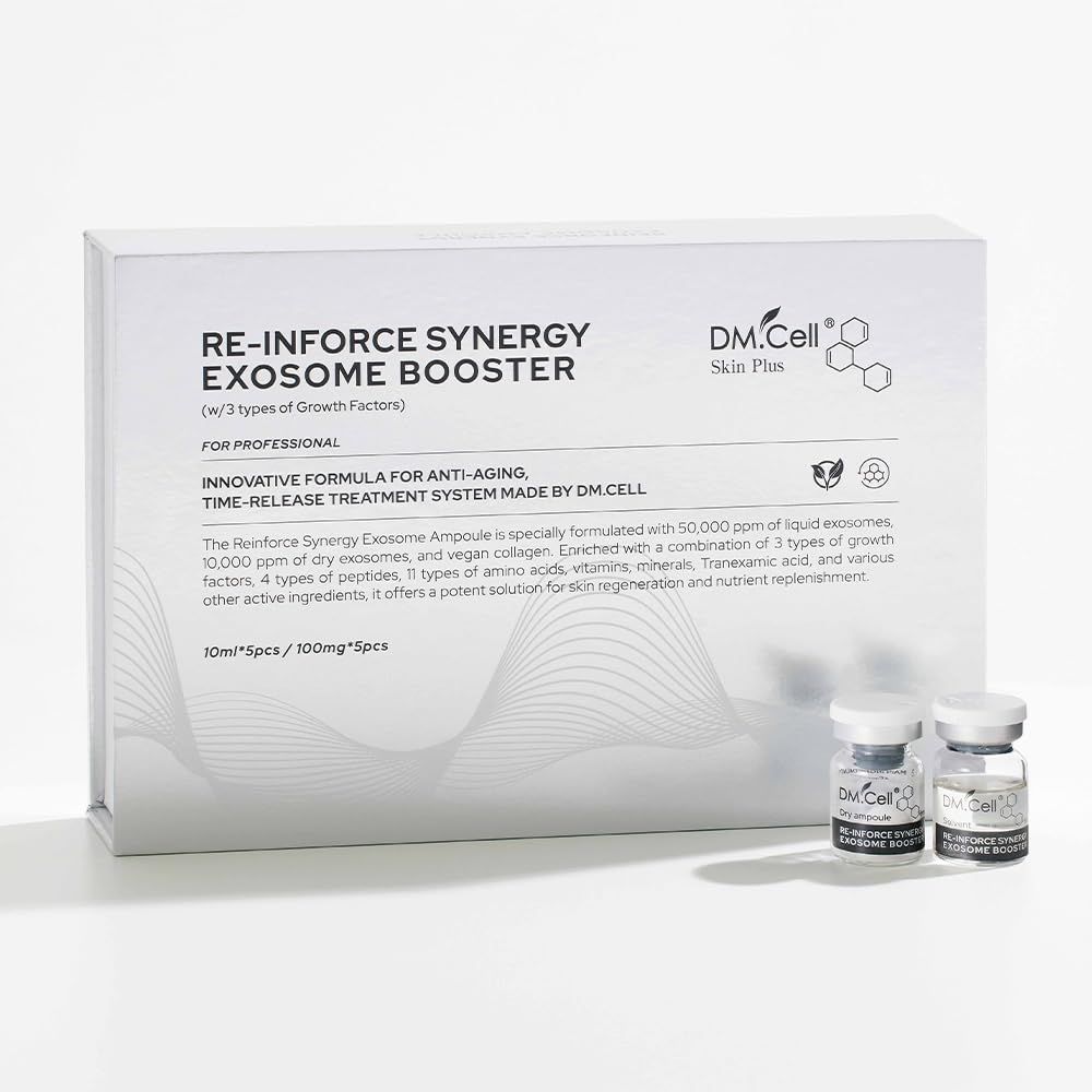 Generic Exosome ampoule (Dry ampoule 100mg*5pcs, Liquid ampoule 5ml*5pcs) - Korean Skincare, Exosomes for skin